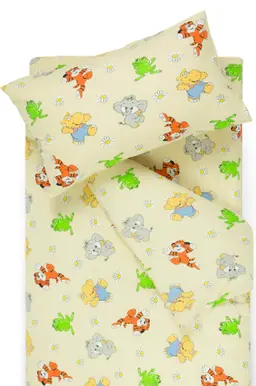 Voodipesu lastele DANCING FRIENDS 10-0390-BEIGE