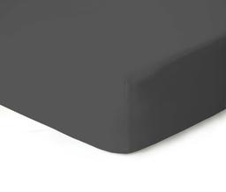 Trikotaažist voodilina kummiga JERSEY JERSEY-DARK GREY