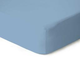 Trikotaažist voodilina kummiga JERSEY JERSEY-LIGHT BLUE