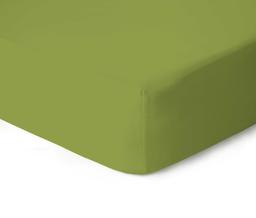Трикотажная простыня на резинке JERSEY JERSEY-LEAF GREEN