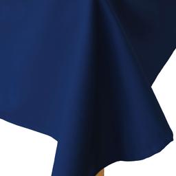 Flat cotton sheet 00-0317-DARK BLUE