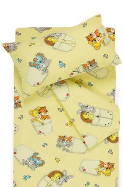 Children bedding set SLEEPING FRIENDS 10-0023-YELLOW