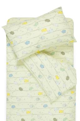 Children bedding set BIRDS 10-0495-L.CREAM