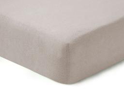 Frotee voodilina kummiga TERRYBTL-SILVER GREY