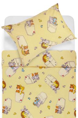 Voodipesu lastele SLEEPING FRIENDS 10-0023-BEIGE