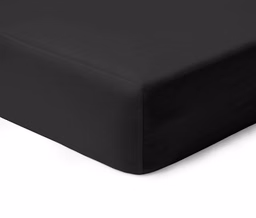 Fitted sateen sheets 00-0055-BLACK