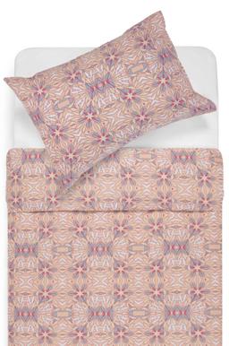 Puuvillasest sitsist voodipesu NALANI 40-1411-SALMON