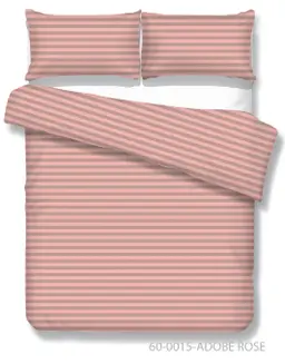 Polycotton bedding set PIGMENT 60-0015-ADOBE ROSE