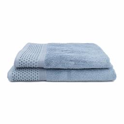 2 osaline rätikukomplekt AURASOFT-600 T0195-DUSTY BLUE