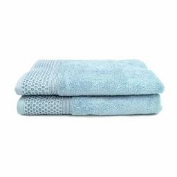 Набор полотенец, 2 шт., AURASOFT-600 T0195-PASTEL BLUE