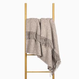 Plaid ZELANDIA 80-3097-MELANGE NATURAL