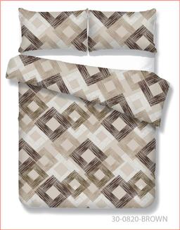 Voodipesu komplekt GEOMEETRIA 30-0820-BROWN