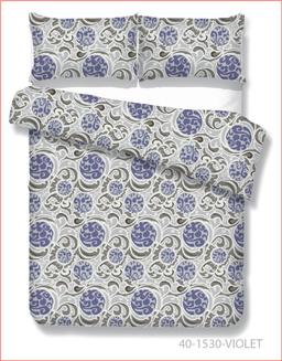 Voodipesu komplekt ABSTRAKT 40-1530-VIOLET