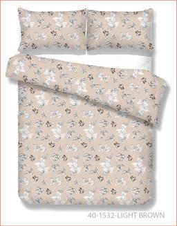 Voodipesu komplekt ABSTRAKT 40-1532-LIGHT BROWN