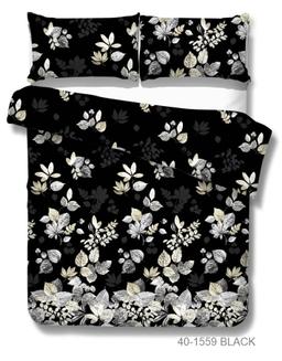 Voodipesu komplekt ABSTRAKT 40-1559-BLACK