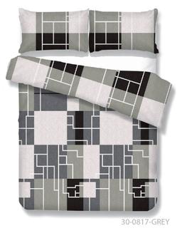 Voodipesu komplekt GEOMEETRIA 30-0817-GREY