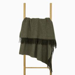 Plaid ZELANDIA 80-3440-KHAKI GREEN TEA