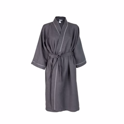 Халат BATHROBE WAFFLE CVC-250 LUX 250 BATHROBE KIMONO-ANTHRACITE