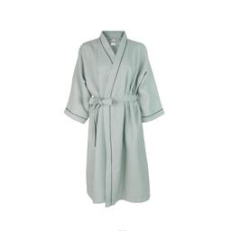 Bathrobe BATHROBE WAFFLE CVC-250 LUX 250 BATHROBE KIMONO-SMOKE GREEN