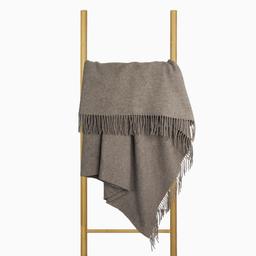 Villane pleed MERINO-270 DOUBLE FACE-LIGHT BROWN