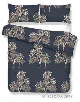Voodipesu komplekt ABSTRAKT 40-1608-DARK GREY