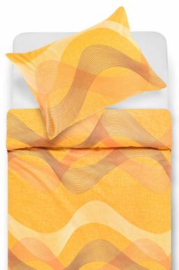 Lõuendriidest voodipesukomplekt DOLLY 40-1478-YELLOW