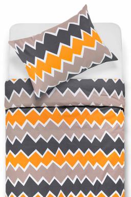 Lõuendriidest voodipesukomplekt DUA 30-0794-YELLOW