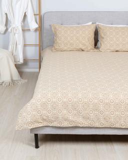 Flanellist voodipesu BODIE 40-1541-ALMOND
