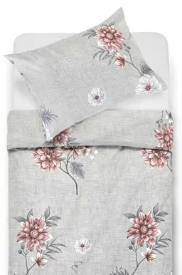 Lõuendriidest voodipesukomplekt DAMIAN 20-1695-GREY