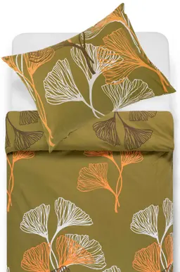 Lõuendriidest voodipesukomplekt DUANE 40-1499-KHAKI
