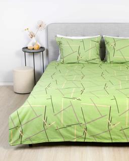 Flanellist voodipesu BRYNN 30-0825-GREEN