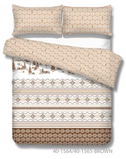 Flanellist padjapüür lukuga 40-1564-BROWN