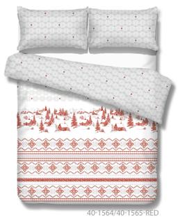 Flanellist padjapüür lukuga 40-1564-RED