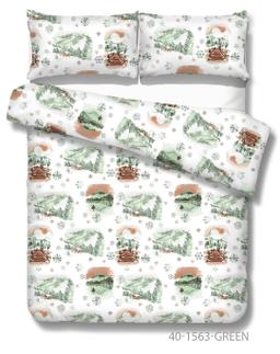 Flanellist padjapüür lukuga 40-1563-GREEN