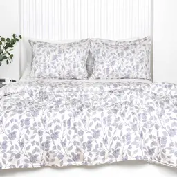 PREMIUM mako-satiinist voodipesu CARLA 40-1553-NAVY