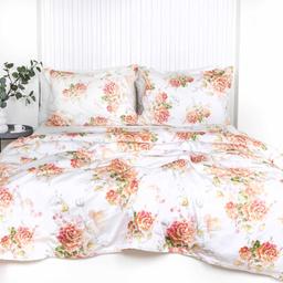 PREMIUM mako-satiinist voodipesu CIELO 20-1858-PEACH