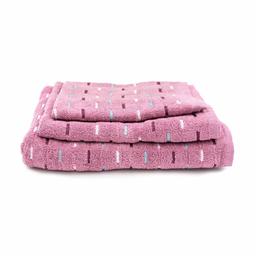 Kolmeosaline rätikute komplekt 550 ZERO TWIST T0207-DUSKY ROSE