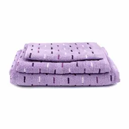 Kolmeosaline rätikute komplekt 550 ZERO TWIST T0207-LILAC DUSK