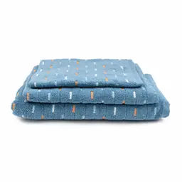 Kolmeosaline rätikute komplekt 550 ZERO TWIST T0207-BLUE HEAVEN