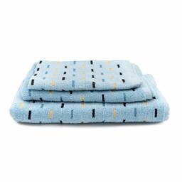 Kolmeosaline rätikute komplekt 550 ZERO TWIST T0207-SKY BLUE
