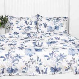 PREMIUM mako-satiinist voodipesu CHELSEA 40-1551-BLUE