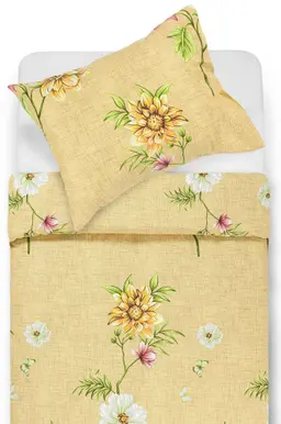 Lõuendriidest voodipesukomplekt DAMIAN 20-1695-BEIGE