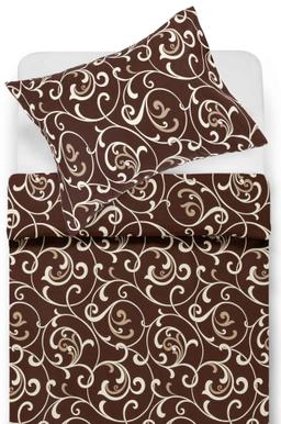 Lõuendriidest voodipesukomplekt DIYA 40-0456-BROWN