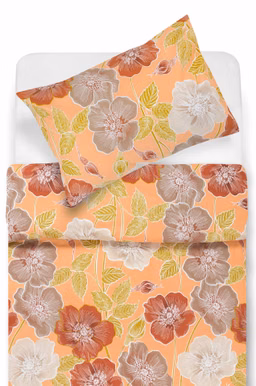 Cotton bedding set DAWN 20-1774-PEACH