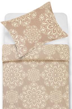 Lõuendriidest voodipesukomplekt DONNIE 20-1289-BEIGE
