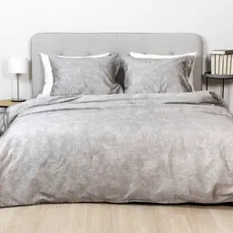 Sateen bedding set AZALEA 40-1521-GREY