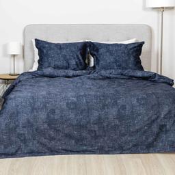 Satiinist voodipesu AZALEA 40-1521-NAVY