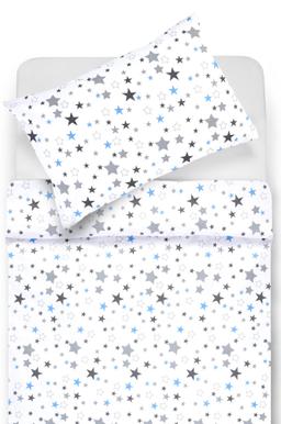 Voodipesu komplekt CHILDREN 10-0475-WHITE BLUE