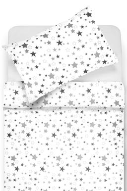 Voodipesu komplekt CHILDREN 10-0475-WHITE GREY