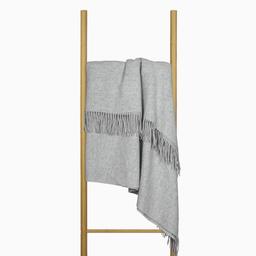 Villane pleed MERINO-270 DOUBLE FACE-LIGHT GREY